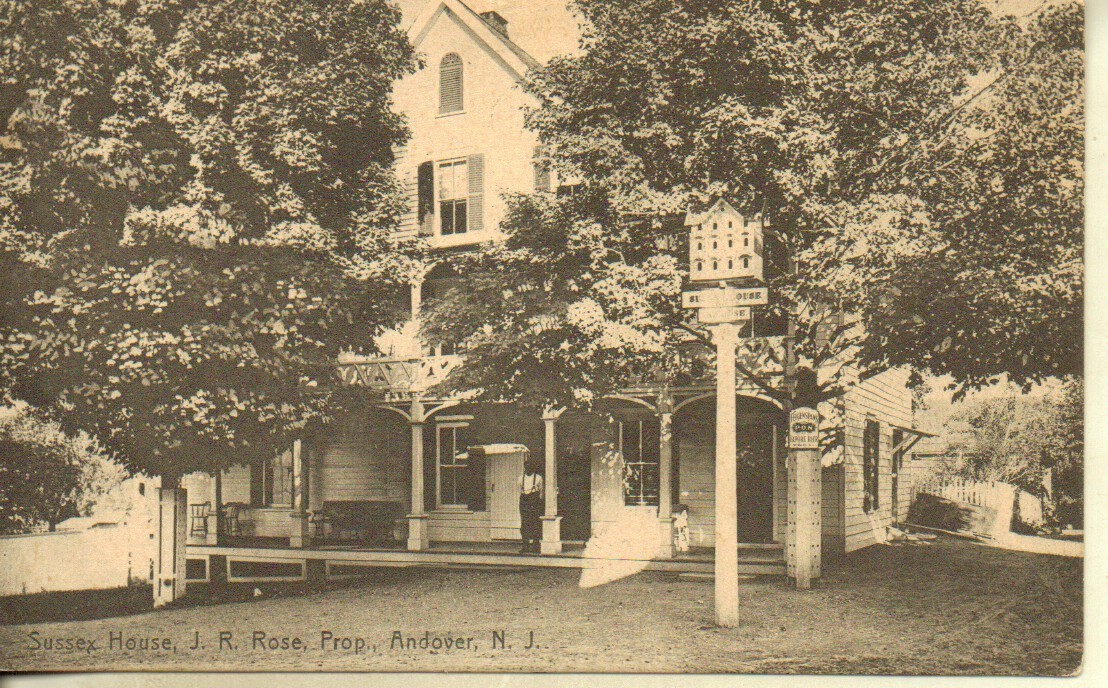 Andover - The Sussex House Hotel - 1908