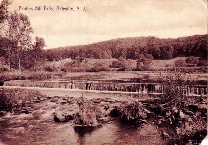 Baleville - Paulins Kill Falls - 1908