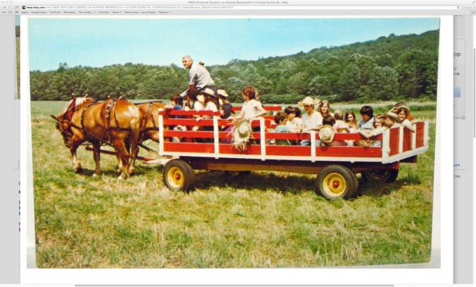 Beemerville - Sussex County - Going for a ride at the 4-H Camp