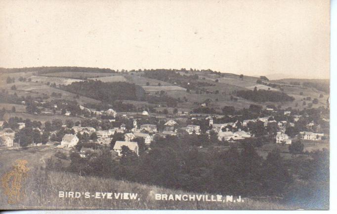 Branchville - Birds-eye view - Ayers and Smith - 1905