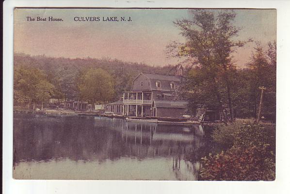 Branchville - Scene on Culvers Lake - 1815