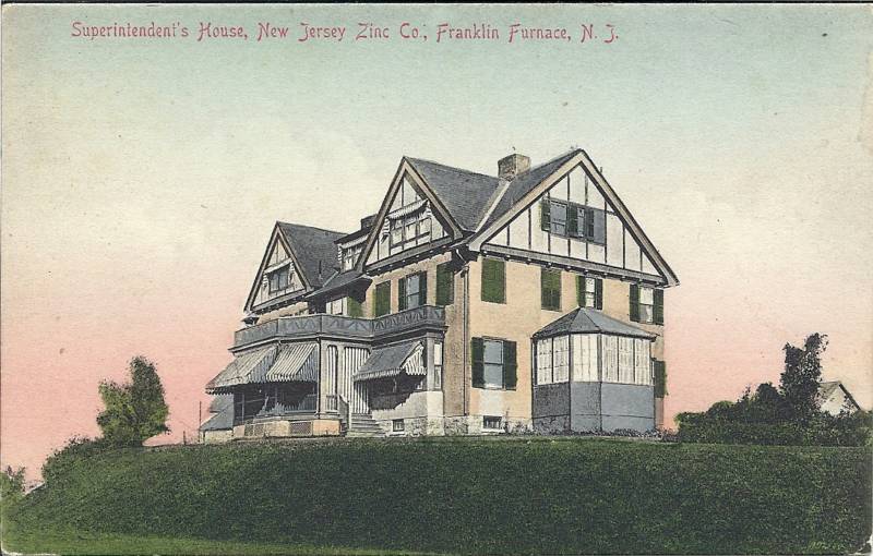 Franklin Furnace - New Jersey Zinc Compamy - Superintendents House