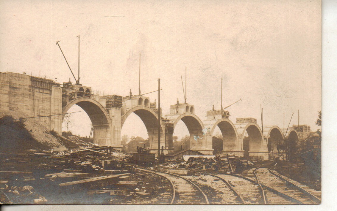 Hainesburg - DL and W - Lackawana Cutoff - Viaduct - c 1910