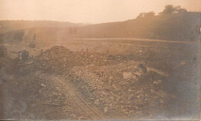 Hainesburg - DL and W - Lackawanna Cutoff - Yard Work - c 1910
