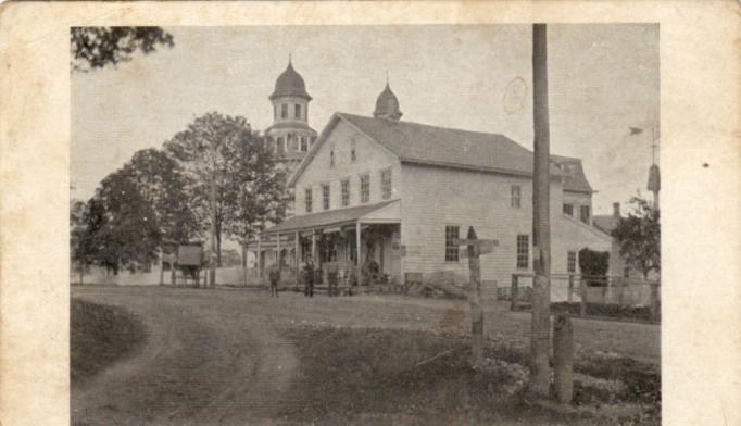 Hainesburg - Post office and Store - c 1910