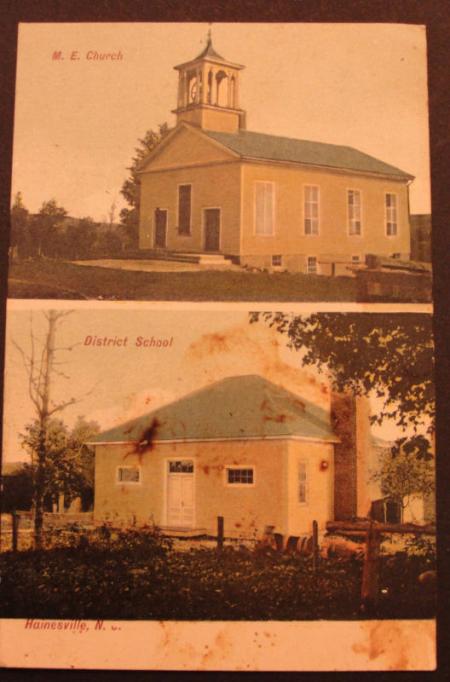 Hainesville - District School - c 1910