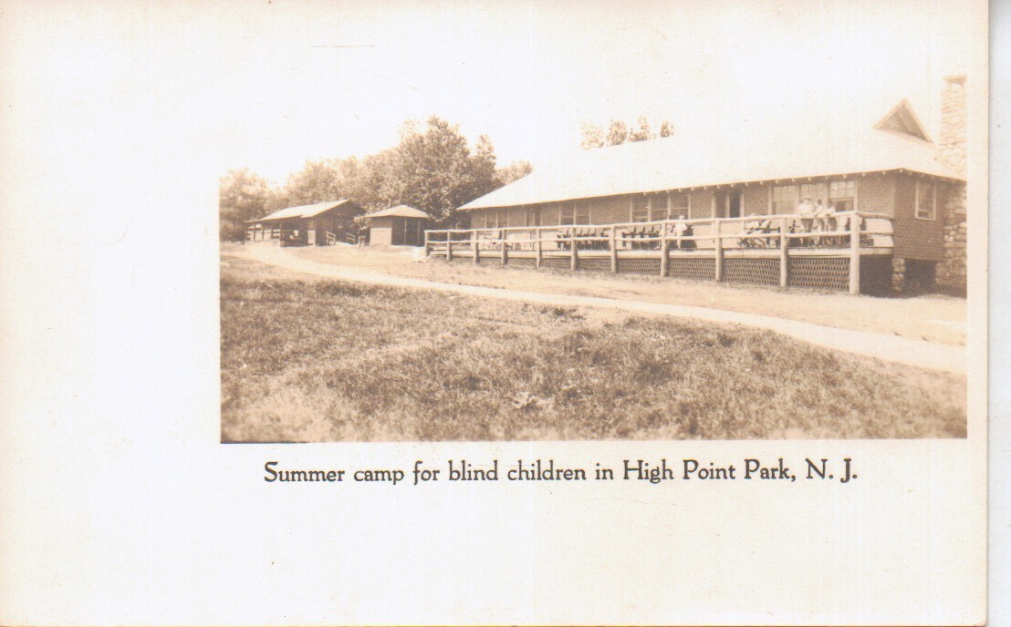 High Point State Park - Summer Camp for blind children - c 1910s
