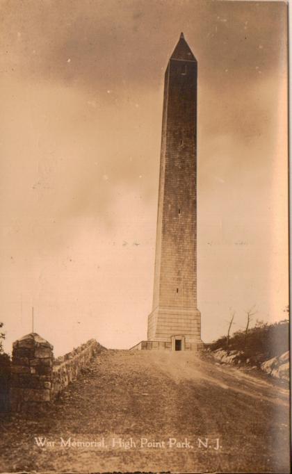High Point State Park - The Tower - By Broadwell - c 1930