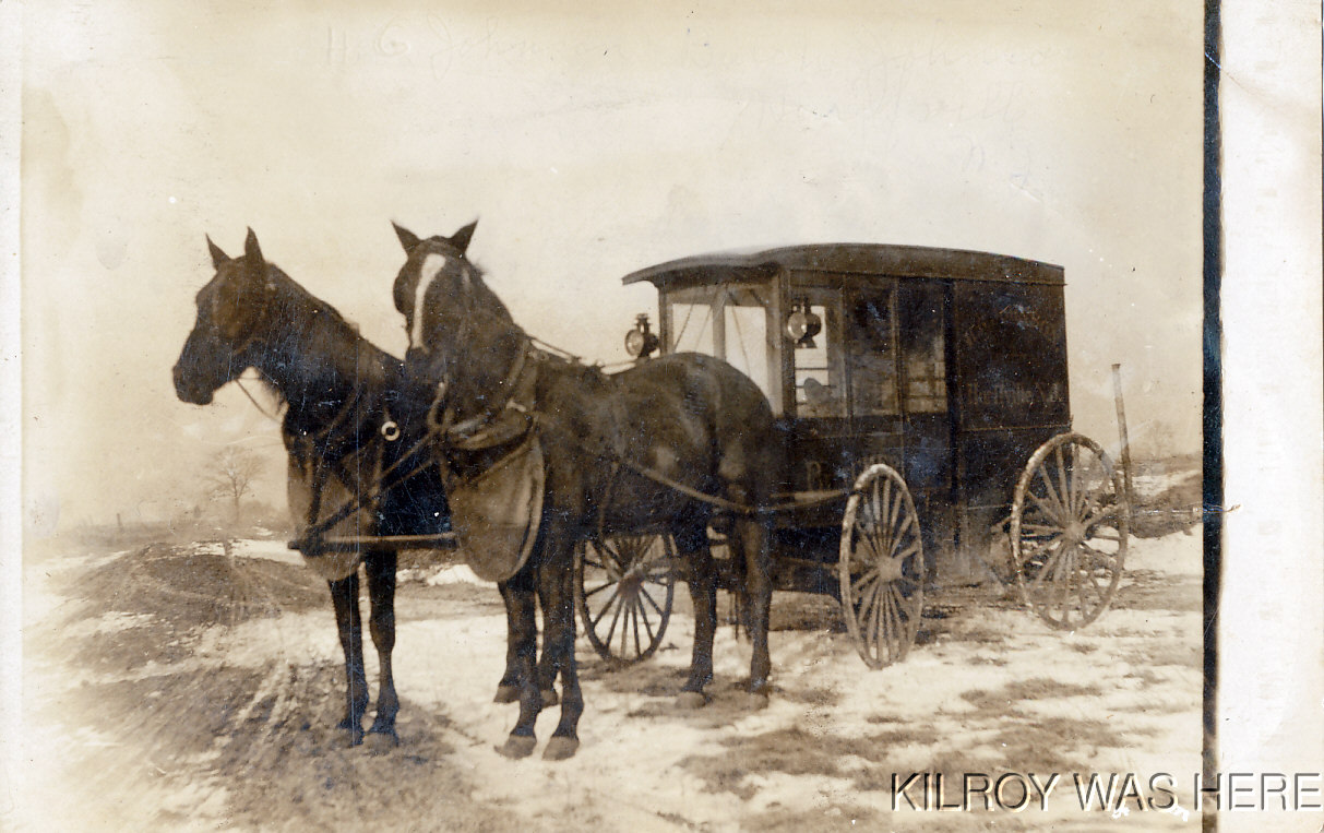 Huntsville - Horsedrawn delivery wagon - 1907better