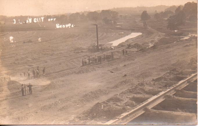 Huntsville vicinity - DL and W Lackawanna Cutoff - Interlock - By Joseph Baily - c 1910