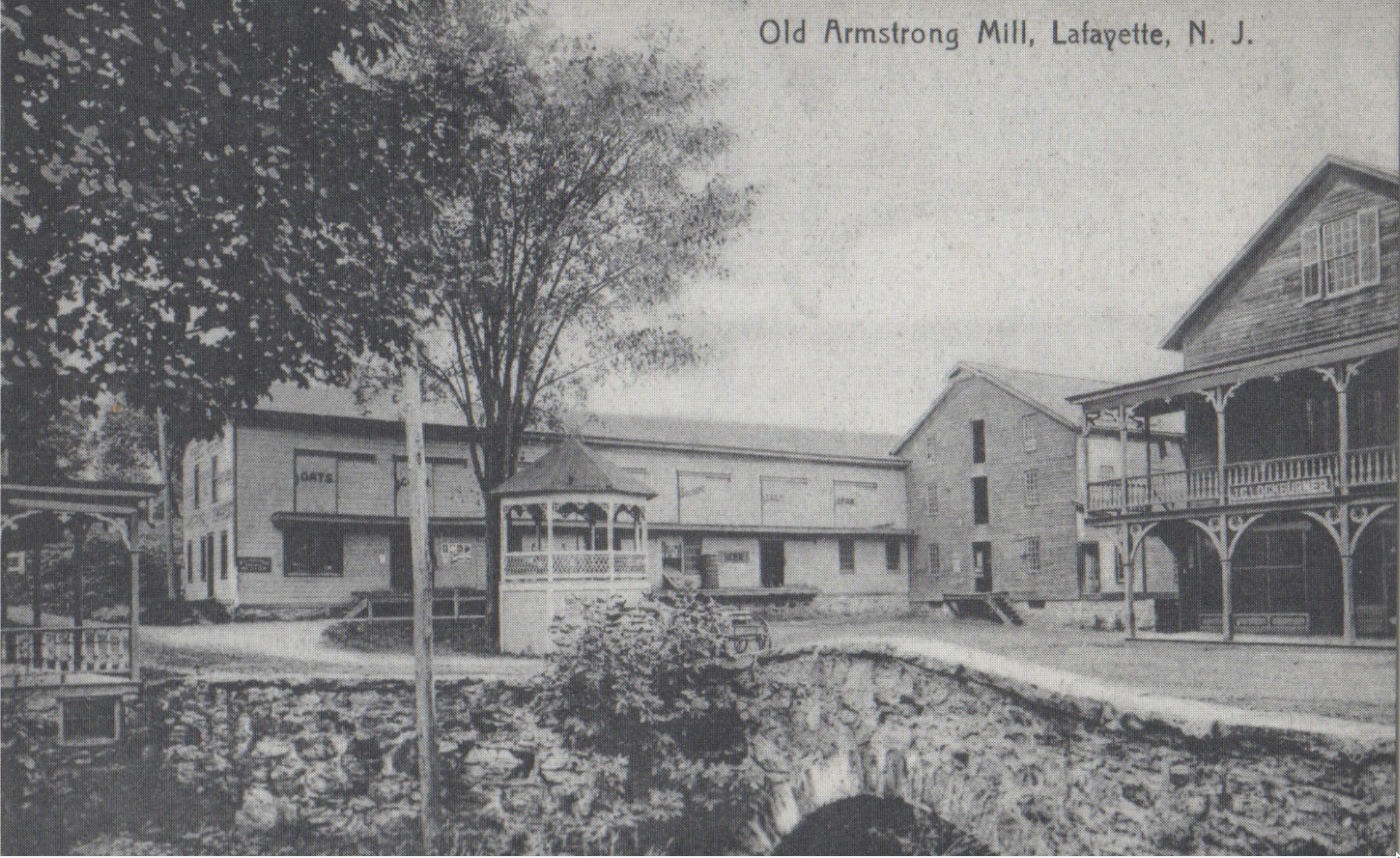 Lafayette - The Old Armstrong Mill - c 1910