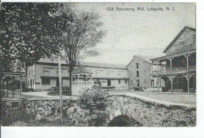 Laffayette - The old Armstrong Mill - c 1910 or so