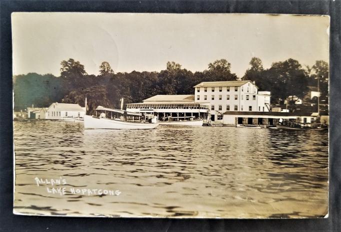 Lake Hopatcong - Alans Dock - 1909