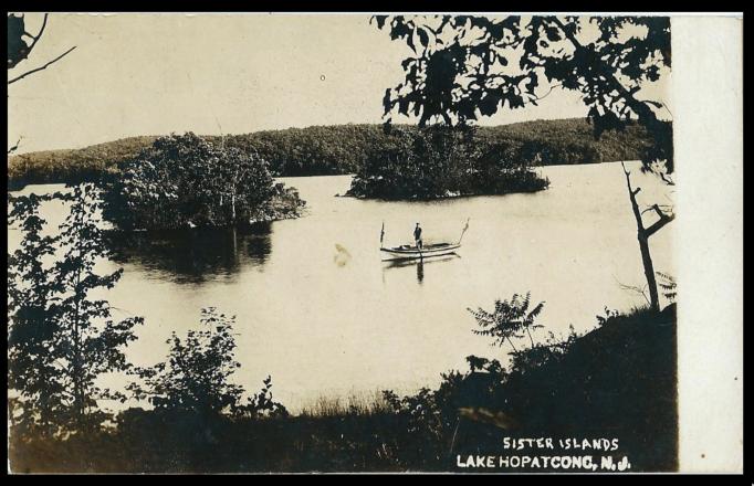 Lake Hopatcong - At the Sister Islands - Harris -  c 1910