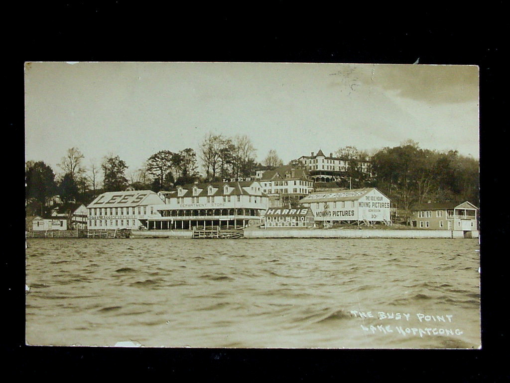 Lake Hopatcong - Busy Point - Harris Moving Pictures and other wonders - c 1910