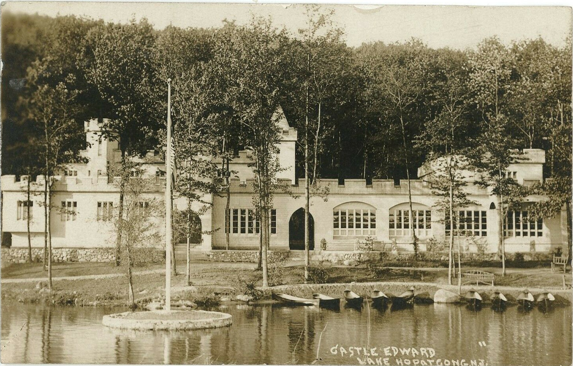 Lake Hopatcong - Castle Edwards - c 1910