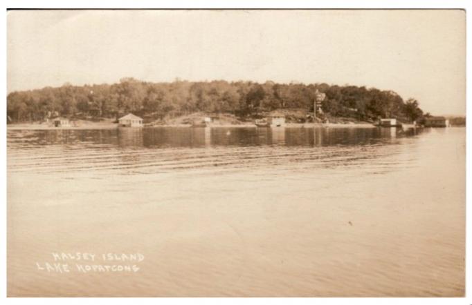 Lake Hopatcong - Halsey Island - Harris - 1912