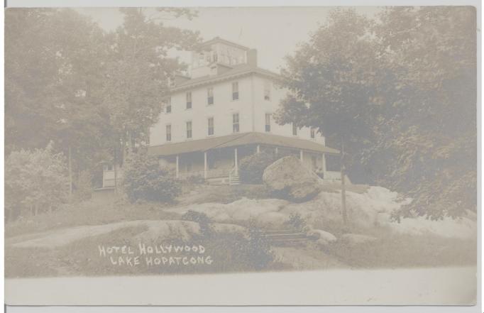 Lake Hopatcong - Hotel Hollywood - 1907