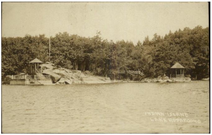 Lake Hopatcong - Indian Island - 1910