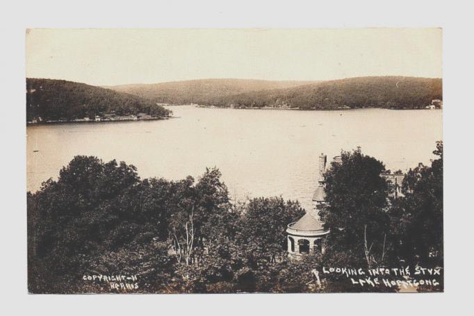 Lake Hopatcong - Looking over the Styx Rive - c 1910