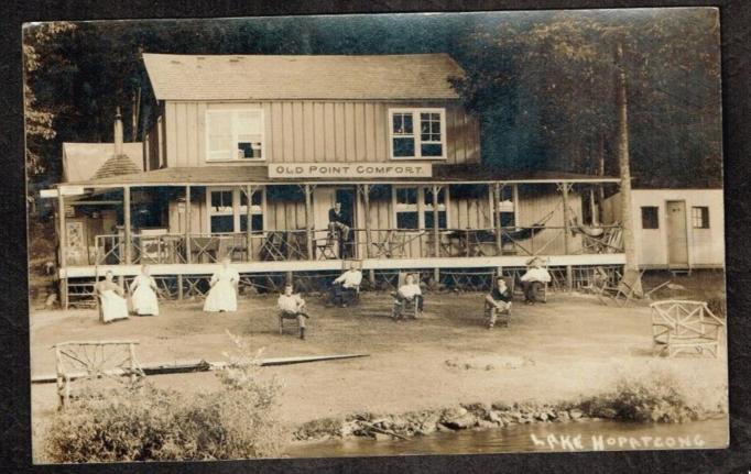 Lake Hopatcong - Old Point Comfort Cottage or Rooming House or Hotel - 1911