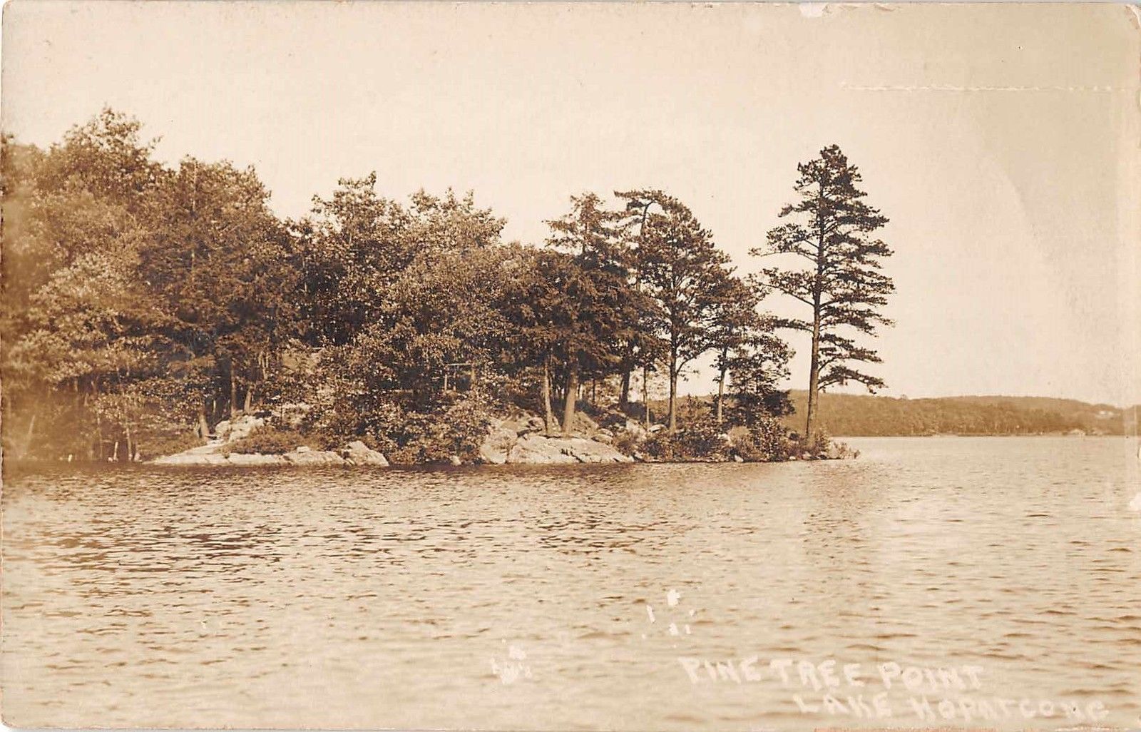 Lake Hopatcong - Pine tree point - 1909