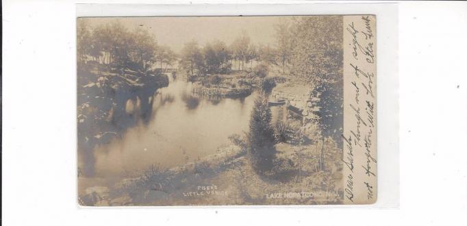 Lake Hopatcong - Pisers Little Venice - 1907