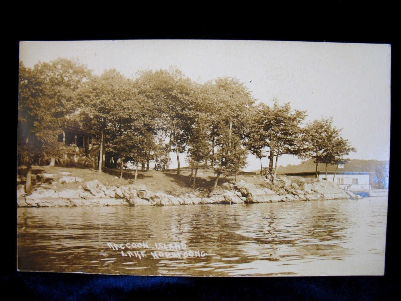 Lake Hopatcong - Raccoon Island - c 1910