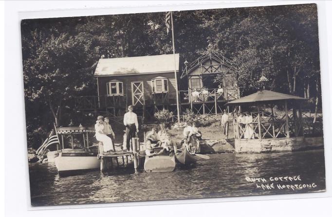 Lake Hopatcong - Ruth Cottage - Harris - c 1910