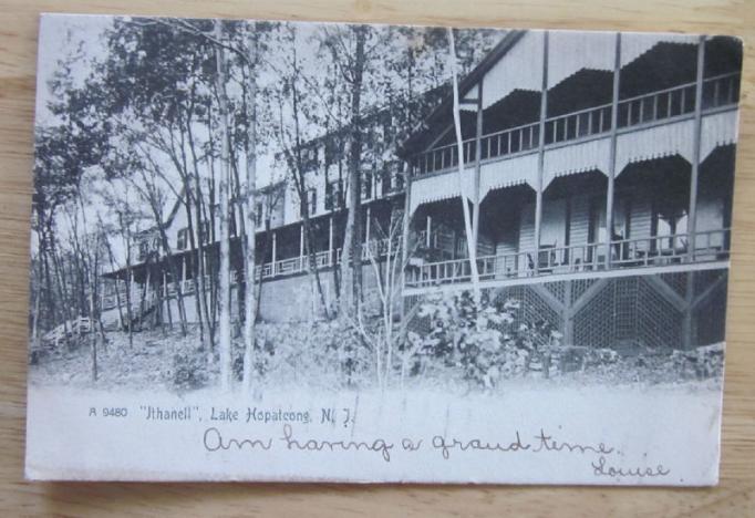 Lake Hopatcong - Thanel House - c 1910