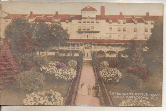 Lake Hopatcong - The Hotel Breslin - 1908