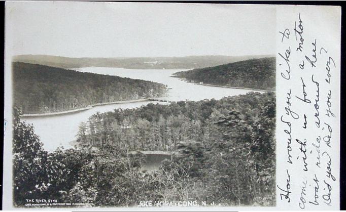 Lake Hopatcong - TheRiver Styx [ c 1910