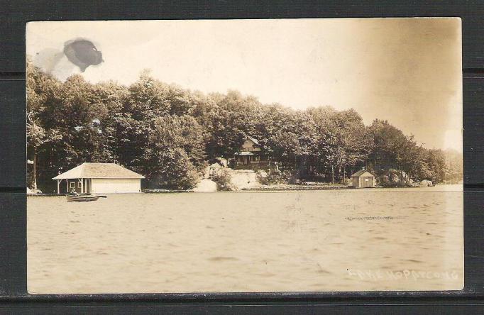 Lake Hopatcong - View along the lake - c 1910