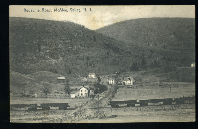 McAffee Valley - Rudeville Road - 1910