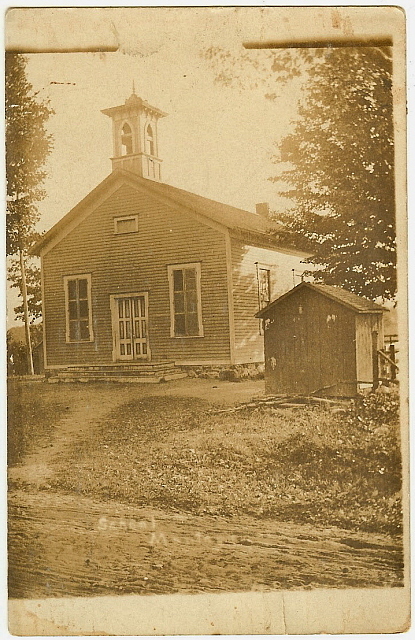 Montague - Schoolhouse - c 1910