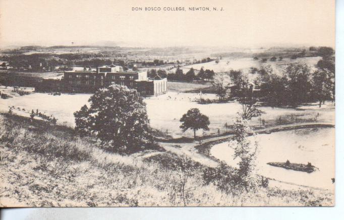 Newton - A view of Don Bosco College on or from Mill Street - 1940s