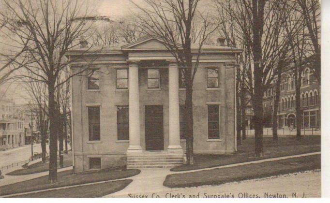 Newton - County Clerk and Surrogates building - c 1910