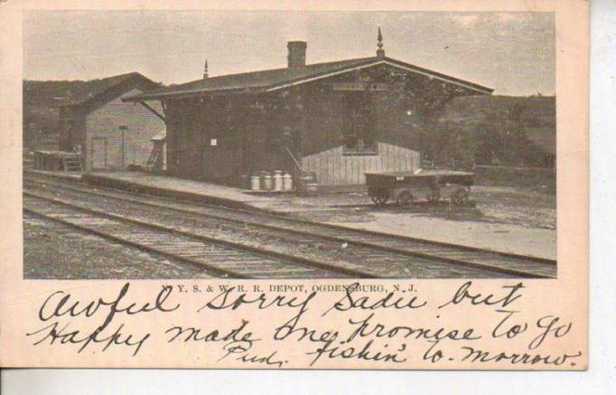 Ogdensburg - NYS and W Depot - 1907