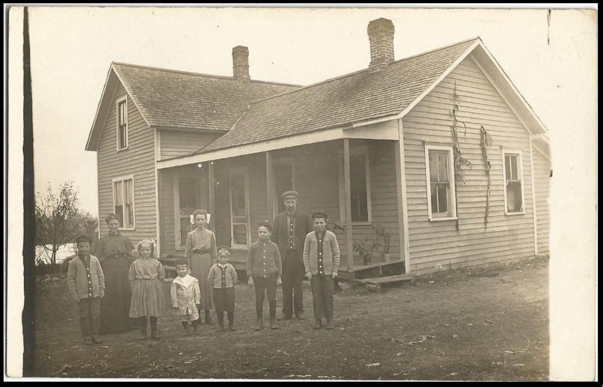 Ogdensburg - Sussex County - Morris Neilson Home and Family - c 1910