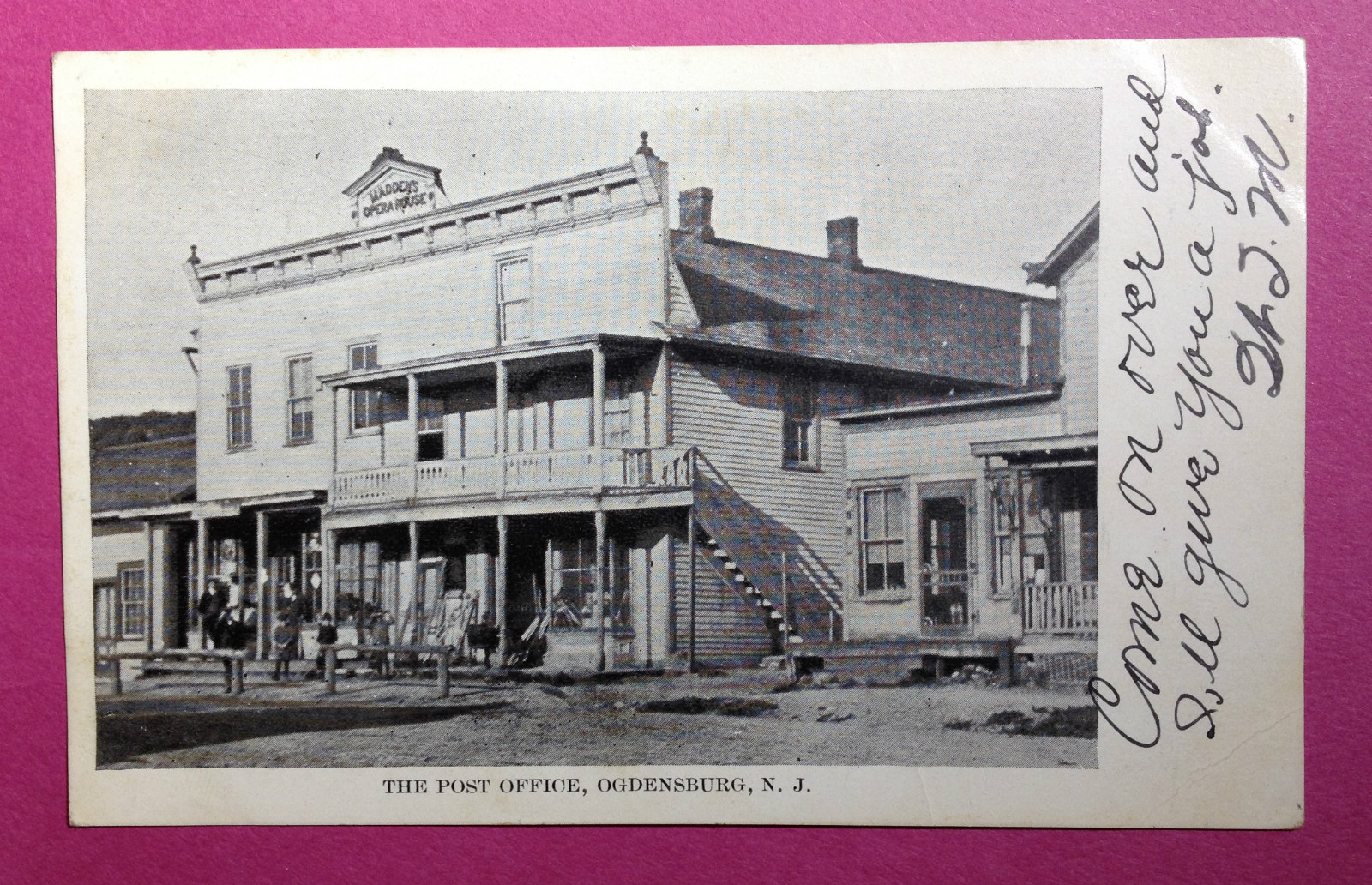 Ogdensburg - The Post Office and some other things as well from the looks of it - c 1910