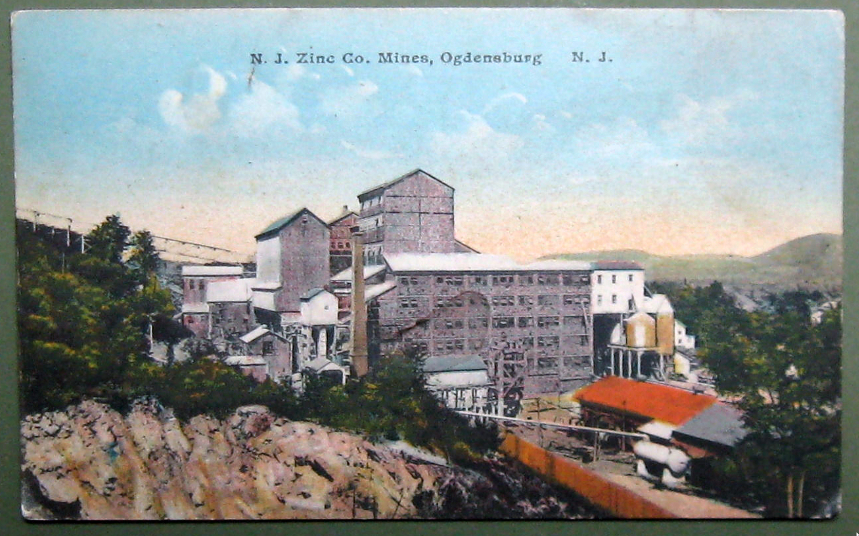 Ogdensburg- NJ Zinc Company mine at Ogdensburg - 1934