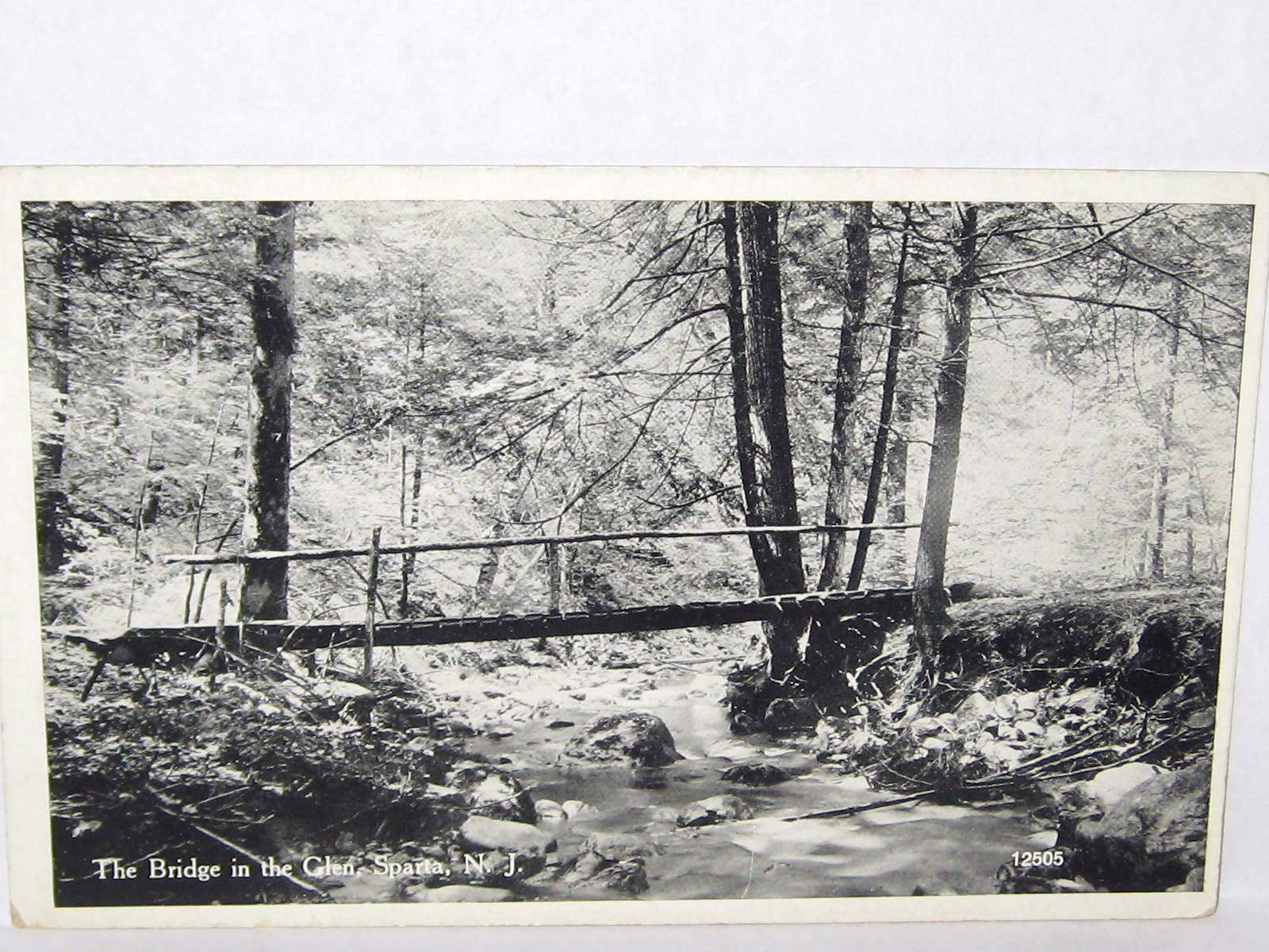 SPART - A BRIDGE IN THE GLEM - C 1910