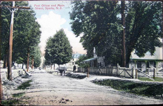 Sparta - Main Street and Post office - 1910s