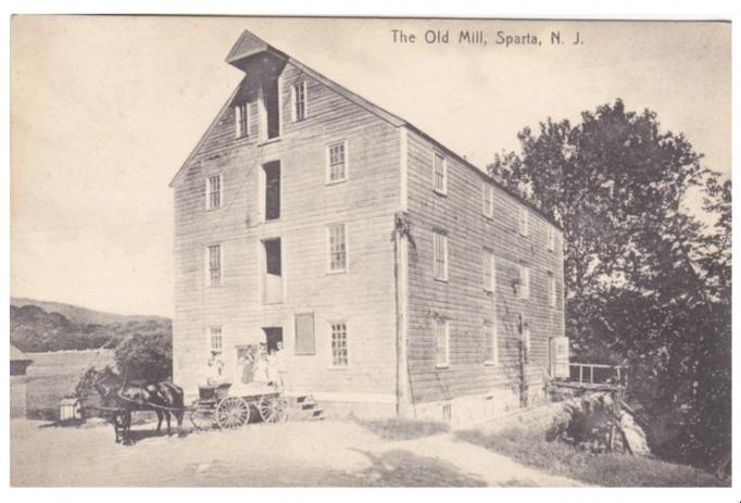 Sparta - The Old Mill - c 1910 - b