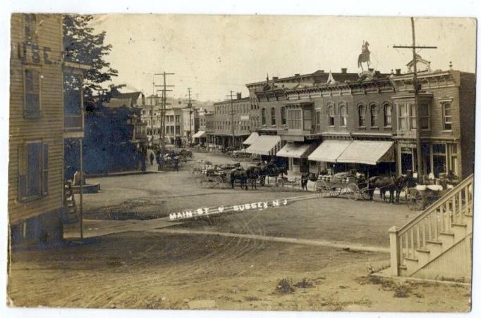 Sussex - A View of Main Street - 1906