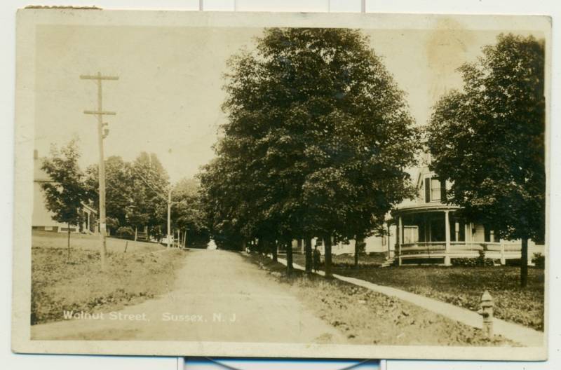 Sussex - A view of Walnut Street