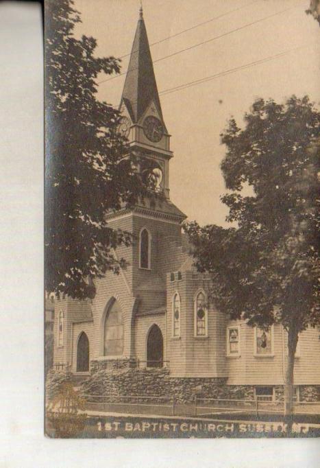 Sussex - Baptist Church - 1906 - Ayers and Smith