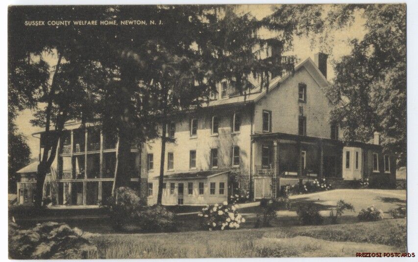 Sussex County Welfare Home - NEWTON NJ ca1930's