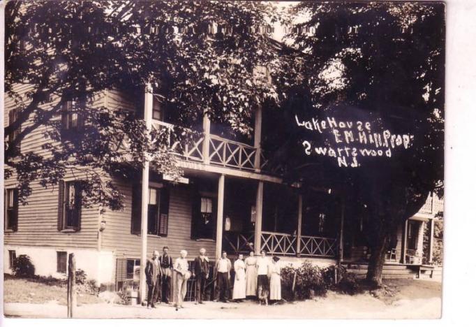Swartswood - Hills Lake House - 1906
