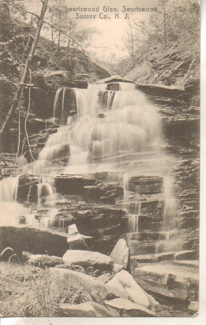 Swartswood - Swartswood Glen Falls - 1908